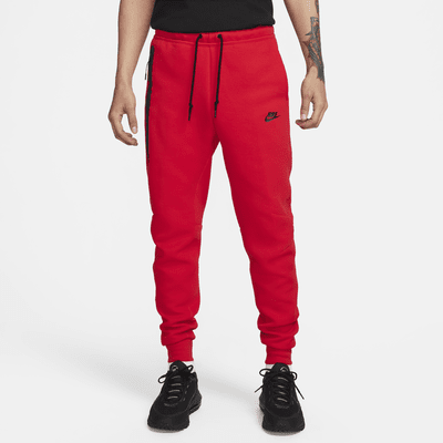 Pantalon de jogging Nike Sportswear Tech Fleece Slim Fit Rouge