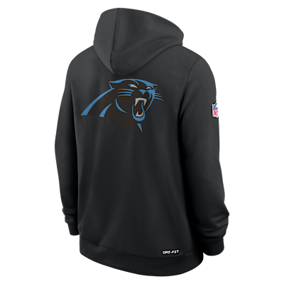 Carolina Panthers Utility Player Sideline Men's Nike Dri-FIT NFL Full-Zip Hoodie