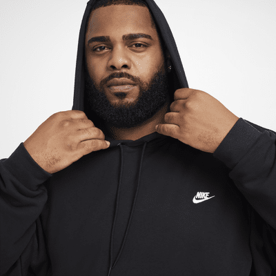 Felpa pullover oversize in French Terry con cappuccio Nike Club Fleece – Uomo