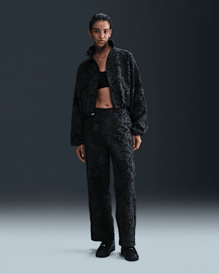 Женские спортивные штаны Nike Sportswear Collection Mid-Rise Jacquard Track Pants