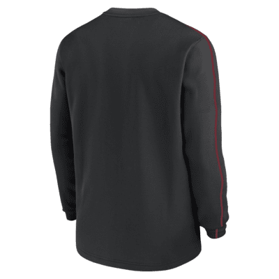 Georgia Bulldogs Sideline Coach Men's Nike College Long-Sleeve Top