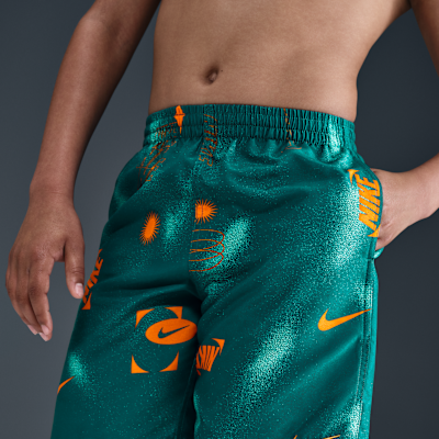 Shorts de vóleibol de 18 cm con forro de ropa interior para niño talla grande Nike Swim Breaker