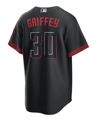 MLB Cincinnati Reds City Connect (Ken Griffey Jr.) Men's Replica Baseball  Jersey.