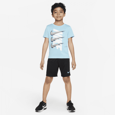 Nike Dropset Shorts Set Little Kids' 2-Piece Dri-FIT Set. Nike.com