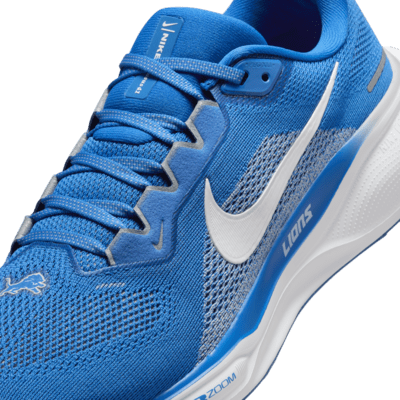 Nike Pegasus 41 NFL Detroit Lions Men's Road Running Shoes