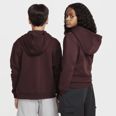 Sweat à capuche et zip Nike Sportswear Club Fleece pour ado