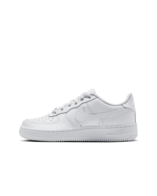 Nike Air Force 1 Lvl8 Td Kids 8c White Low Top Athletic Sneakers Shoes