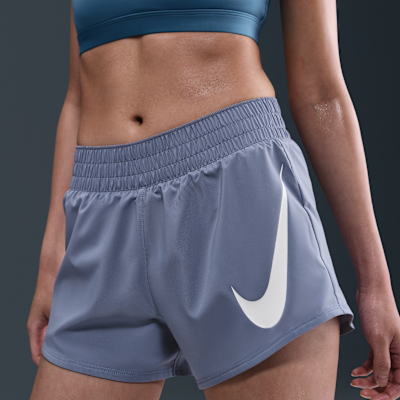 Nike One Swoosh Women's Dri-FIT Mid-Rise Loose 7.5cm (approx.) Brief-Lined Running Shorts
