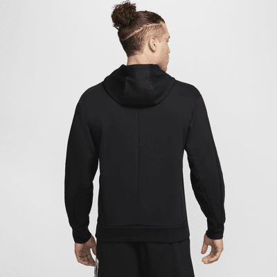 NikeCourt Heritage Dri-FIT Fleece Erkek Kapüşonlu Tenis Üstü