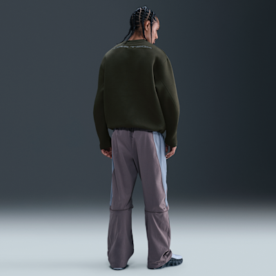 Sudadera de cuello redondo de tejido Fleece con detalles reflejantes para hombre Nike Tech