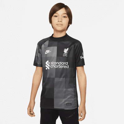 Equipación de portero Stadium Liverpool FC 2021/22 Camiseta de fútbol - Niño/a.  Nike ES
