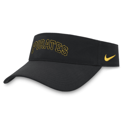 Visera Nike Dri-FIT MLB para hombre Pittsburgh Pirates Wordmark