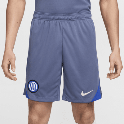 Inter Milan Strike Nike Dri-FIT strikket fotballshorts til herre