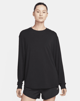 Женские  Nike One Relaxed Dri-FIT Long-Sleeve Top