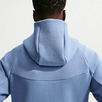 Nike İngiltere Tech Fleece Windrunner Nike Tam Boy Fermuarlı Erkek Kapüşonlu Futbol Üstü görsel 2