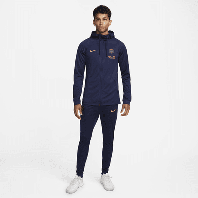 Survêtement technique de football PSG Training Or blanc 2021 2022