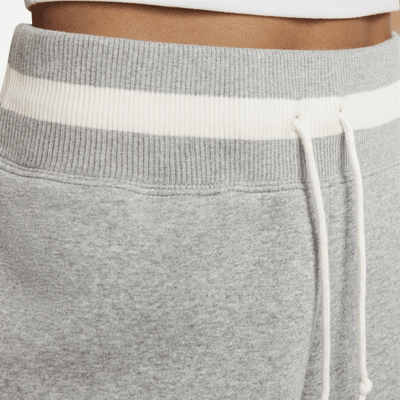 Shorts de tiro alto para mujer Nike Sportswear Phoenix Fleece Heritage