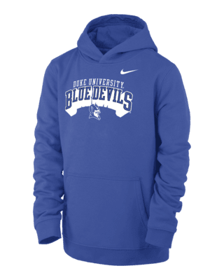 Подростковое худи Duke Club Fleece Big Kids' (Boys') Nike College Pullover Hoodie