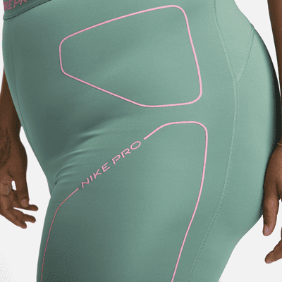 Nike Pro Women's 7" High-Rise Training Shorts (Plus Size)