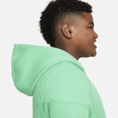 Nike Sportswear Tech Fleece Big Kids' (Boys') Full-Zip Hoodie (Extended Size)