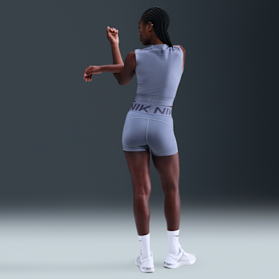 Nike Pro Sculpt-cykelshorts med høj talje til kvinder (7,6 cm)