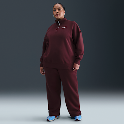 Nike Sportswear Phoenix Fleece Women's Over-Oversized 1/4-Zip (Plus Size)