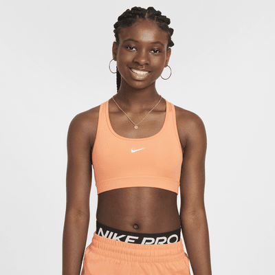 Bra deportivo para niña talla grande Nike Swoosh