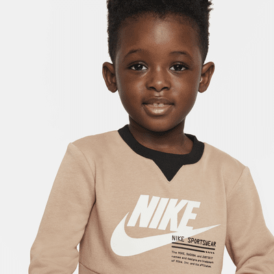 Nike Sportswear Paint Your Future Toddler French Terry Crew. Nike.com