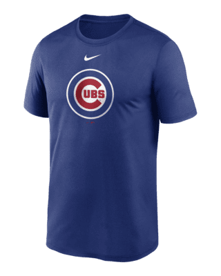 New Chicago Cubs Nike Dri Fit MLB Baseball Blue Athletic T Shirt - Sz S