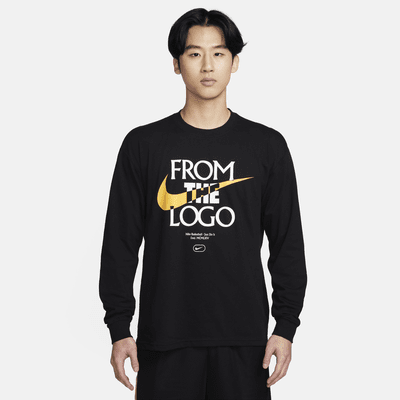 ナイキ マックス 90 メンズ ロングスリーブ バスケットボール Tシャツ