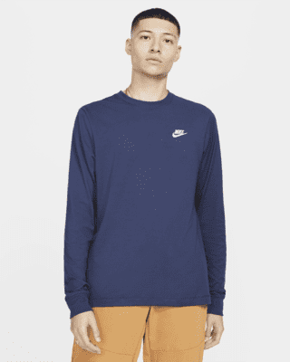 Мужская футболка Nike Sportswear Club Long-Sleeve