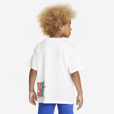 Nike Sportswear "Art of Play" Relaxed Graphic Tee Little Kids T-Shirt