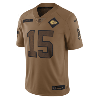 Derrick Thomas Kansas City Chiefs Salute to Service Men's Nike Dri-FIT NFL  Limited Jersey.