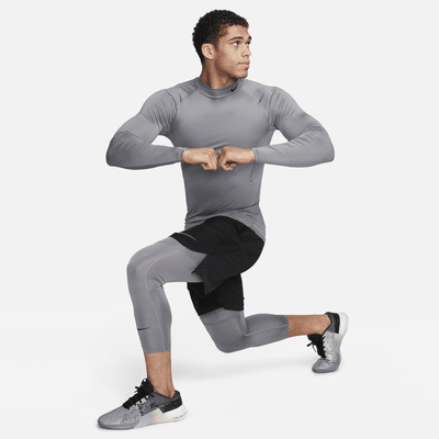 Nike Pro Men's Dri-FIT Fitness Mock-Neck Long-Sleeve Top. Nike.com