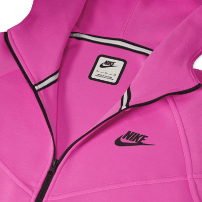 Nike Sportswear Tech Fleece Windrunner hosszú cipzáras, kapucnis női pulóver