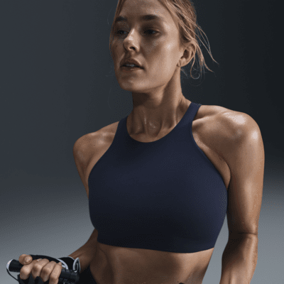 Sutiã de desporto ligeiramente forrado de suporte médio Nike One para mulher