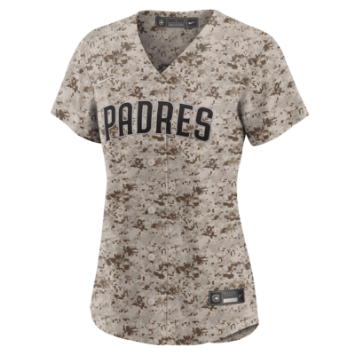 San Diego Padres USMC Women's Nike MLB Replica Jersey