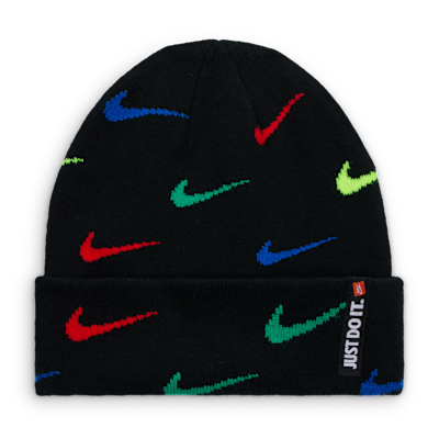 Nike Swoosh Repeat Set aus Beanie und Handschuhen (ältere Kinder)