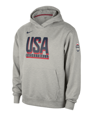 Мужское худи USA Practice Nike Basketball Fleece Hoodie для баскетбола