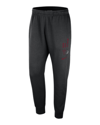 Мужские спортивные штаны Miami Heat Club Courtside Nike NBA Joggers