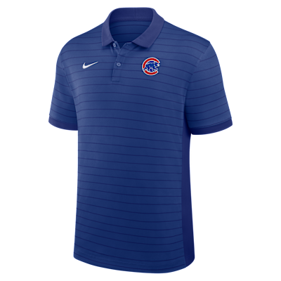 Chicago Cubs Authentic Collection Striped Victory Men's Nike Dri-FIT MLB Polo from Nike - $80