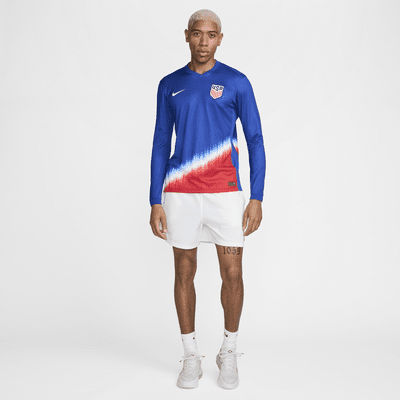 USMNT 2024 Stadium Away Men's Nike Dri-FIT Soccer Long-Sleeve Replica Jersey