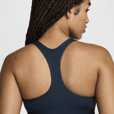 Bra deportivo sin almohadillas para mujer Nike Swoosh Light Support