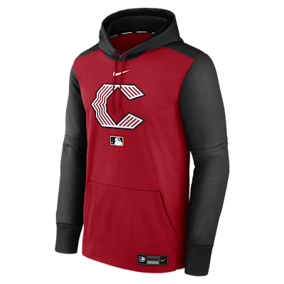 Cincinnati Reds Authentic Collection City Connect Men's Nike Therma MLB Pullover Hoodie from Nike - $100