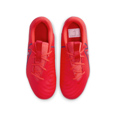 Chaussure de foot basse à crampons MG Nike Jr. Phantom GX 2 Academy « Erling Haaland Force9 » pour enfant/ado