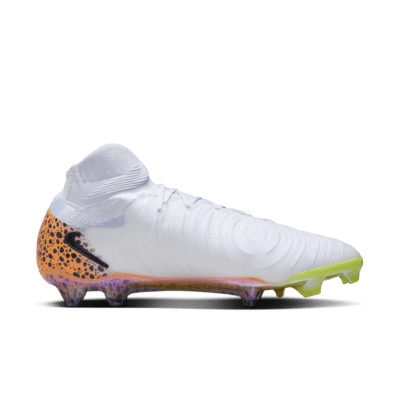 Nike Phantom Luna 2 Elite Electric Botes de futbol per a terreny ferm de perfil alt