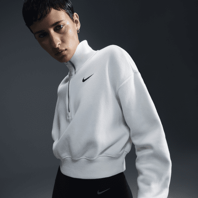 Nike Sportswear Phoenix Fleece Women's 1/2-Zip Cropped Sweatshirt