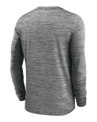 Nike / Men's Los Angeles Rams Sideline Legend Velocity Light Bone Long  Sleeve T-Shirt