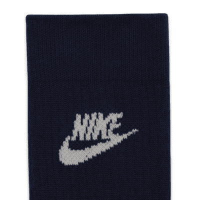 Nike Sportswear Everyday Essential Crew sokken (3 paar)