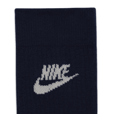 Nike Sportswear Everyday Essential Crew Socks (3 Pairs). Nike ID